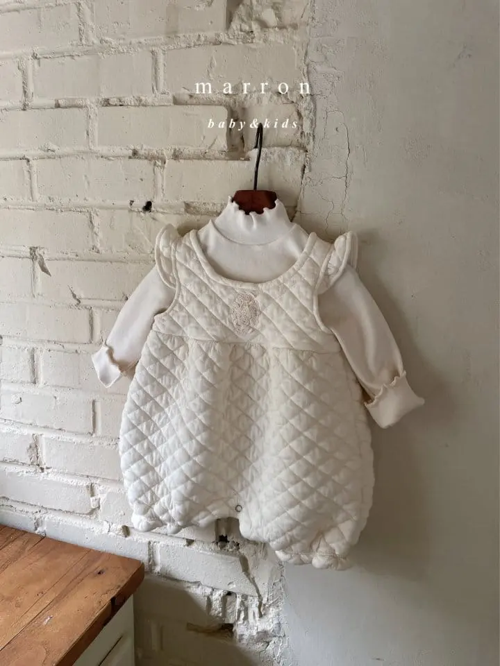 Marron Kid - Korean Baby Fashion - #smilingbaby - Cloud Wing Bodysuit