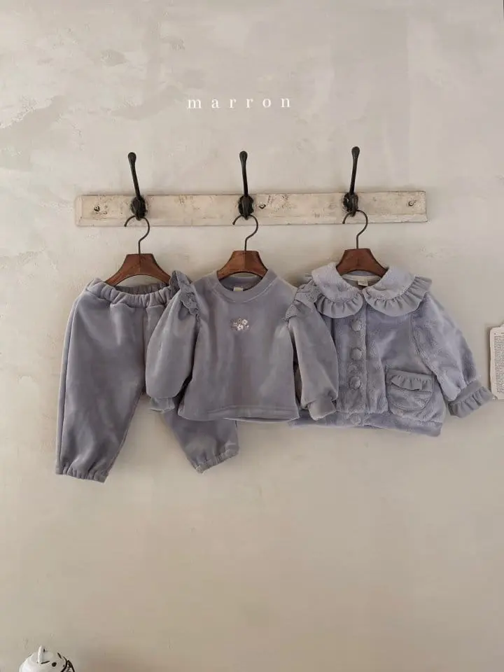 Marron Kid - Korean Children Fashion - #stylishchildhood - Praha Top Bottom Set - 4