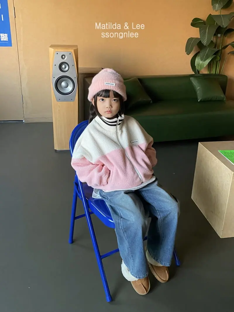 Matilda & Lee - Korean Children Fashion - #Kfashion4kids - Color Fleece Jumper - 2