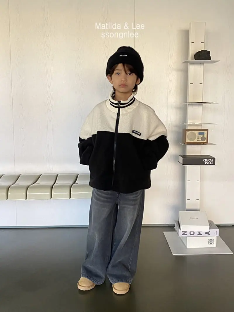 Matilda & Lee - Korean Children Fashion - #childofig - Color Fleece Jumper - 8