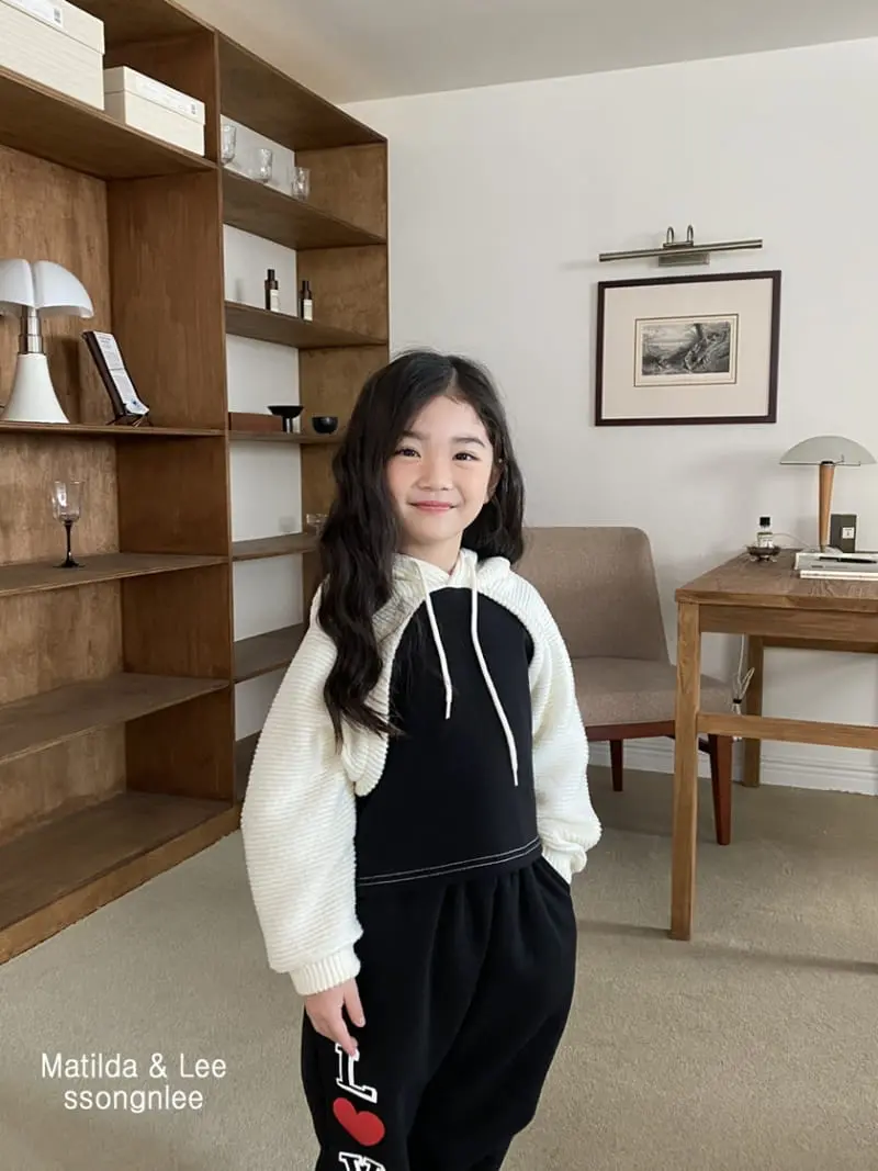 Matilda & Lee - Korean Children Fashion - #childofig - Rib Color Hoody