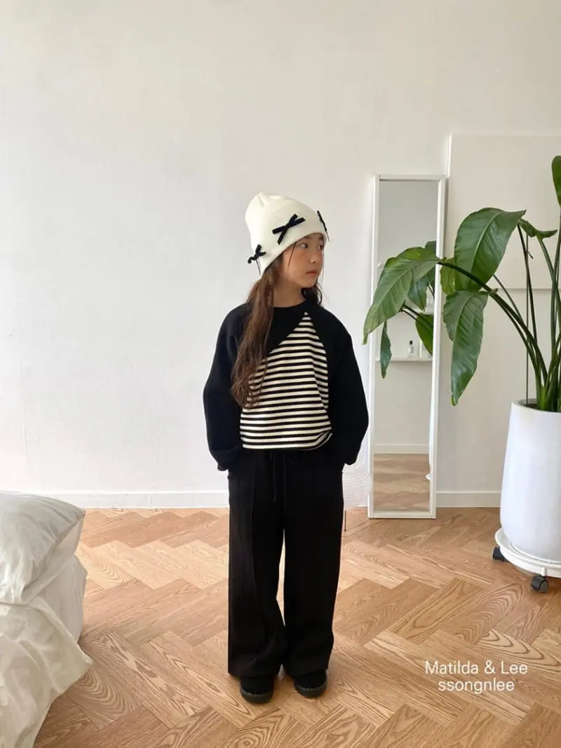 Matilda & Lee - Korean Children Fashion - #childofig - Unbal ST Sweatshirt - 5