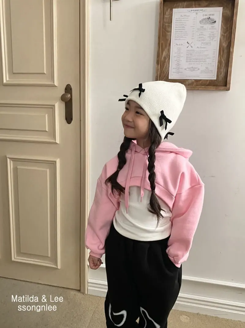 Matilda & Lee - Korean Children Fashion - #childofig - Unbal Crop Hoody - 10