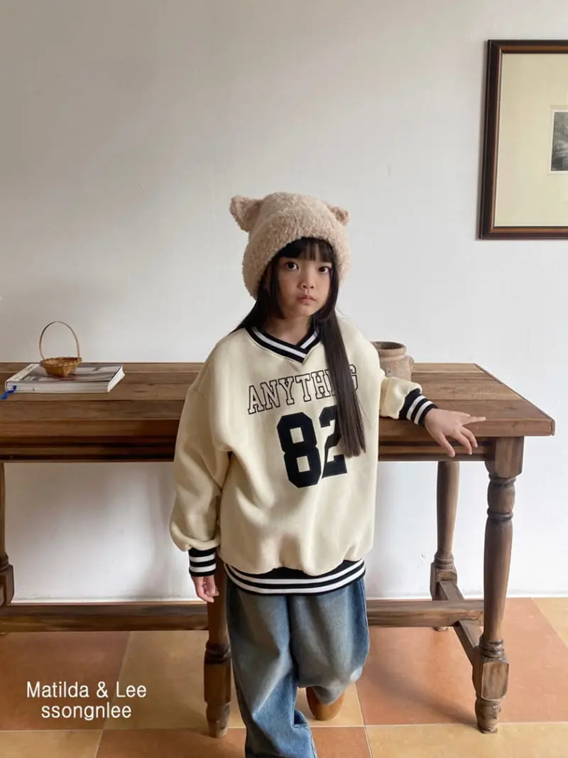 Matilda & Lee - Korean Children Fashion - #childrensboutique - 82 V Neck Sweatshirt - 5
