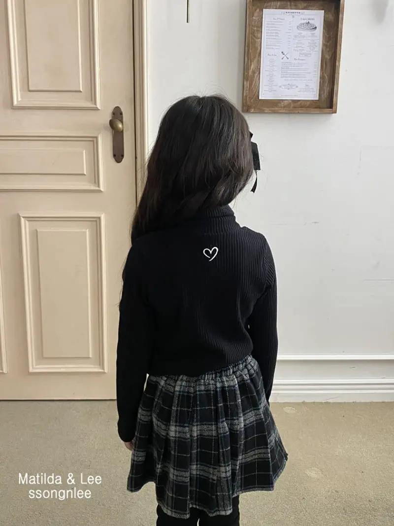 Matilda & Lee - Korean Children Fashion - #discoveringself - Check Skirt Leggings - 9