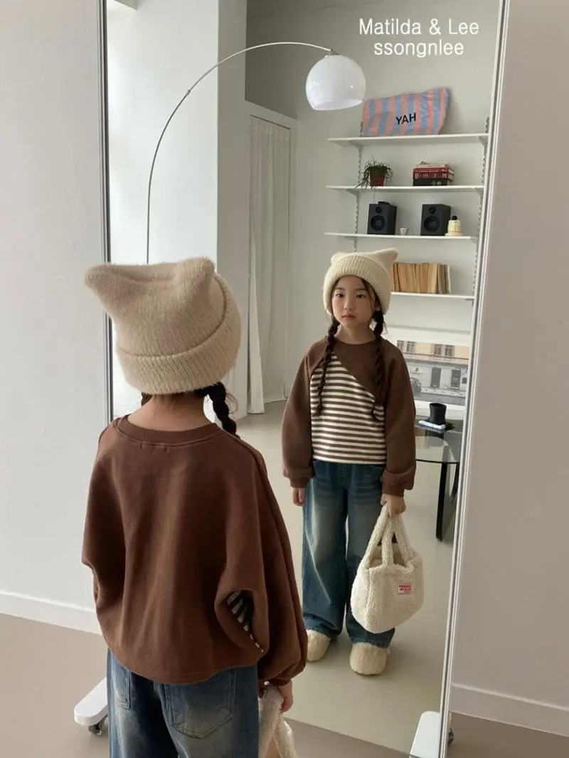 Matilda & Lee - Korean Children Fashion - #kidsstore - Unbal ST Sweatshirt - 11