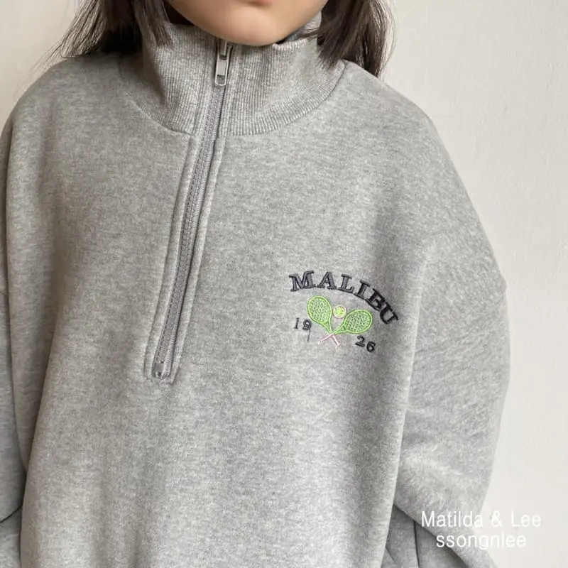 Matilda & Lee - Korean Children Fashion - #kidzfashiontrend - Tennis Long Sweatshirt - 5