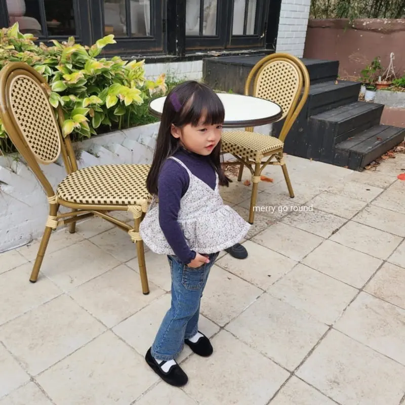 Merry Go Round - Korean Children Fashion - #childofig - Frill Bustier - 3