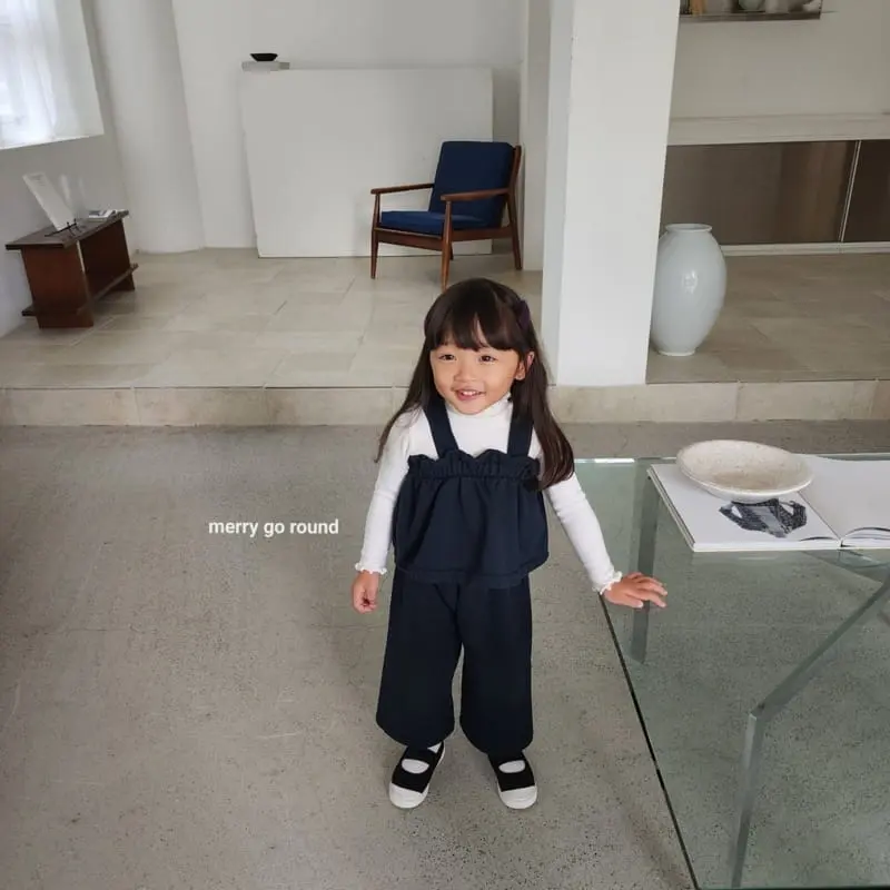 Merry Go Round - Korean Children Fashion - #childofig - Terry Frill Set - 3