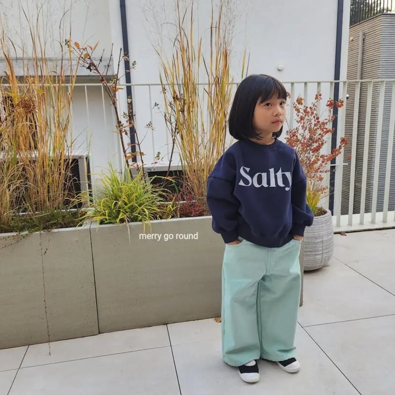 Merry Go Round - Korean Children Fashion - #childofig - Straight Pants