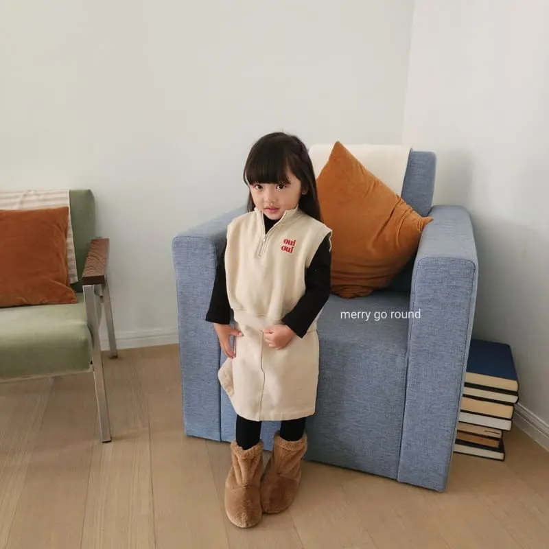 Merry Go Round - Korean Children Fashion - #childrensboutique - O U I Set - 3
