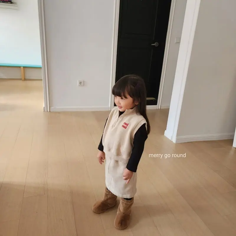 Merry Go Round - Korean Children Fashion - #childrensboutique - O U I Set - 4