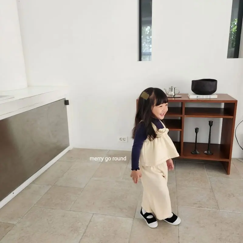 Merry Go Round - Korean Children Fashion - #kidsstore - Terry Frill Set - 9