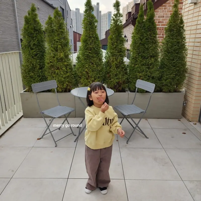 Merry Go Round - Korean Children Fashion - #minifashionista - Straight Pants - 12