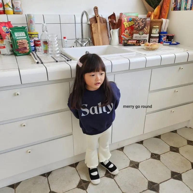 Merry Go Round - Korean Children Fashion - #minifashionista - Fleece Jelly Bootscut Pants - 5