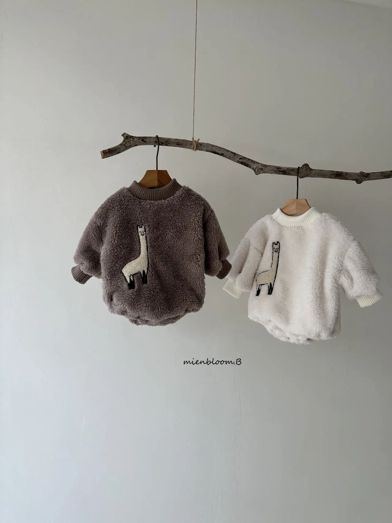 Mienbloom B - Korean Baby Fashion - #babyclothing - Lama Bboggle Body Suit - 2