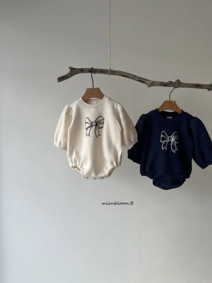 Mienbloom B - Korean Baby Fashion - #babyclothing - Baby Ribbon Suit - 4
