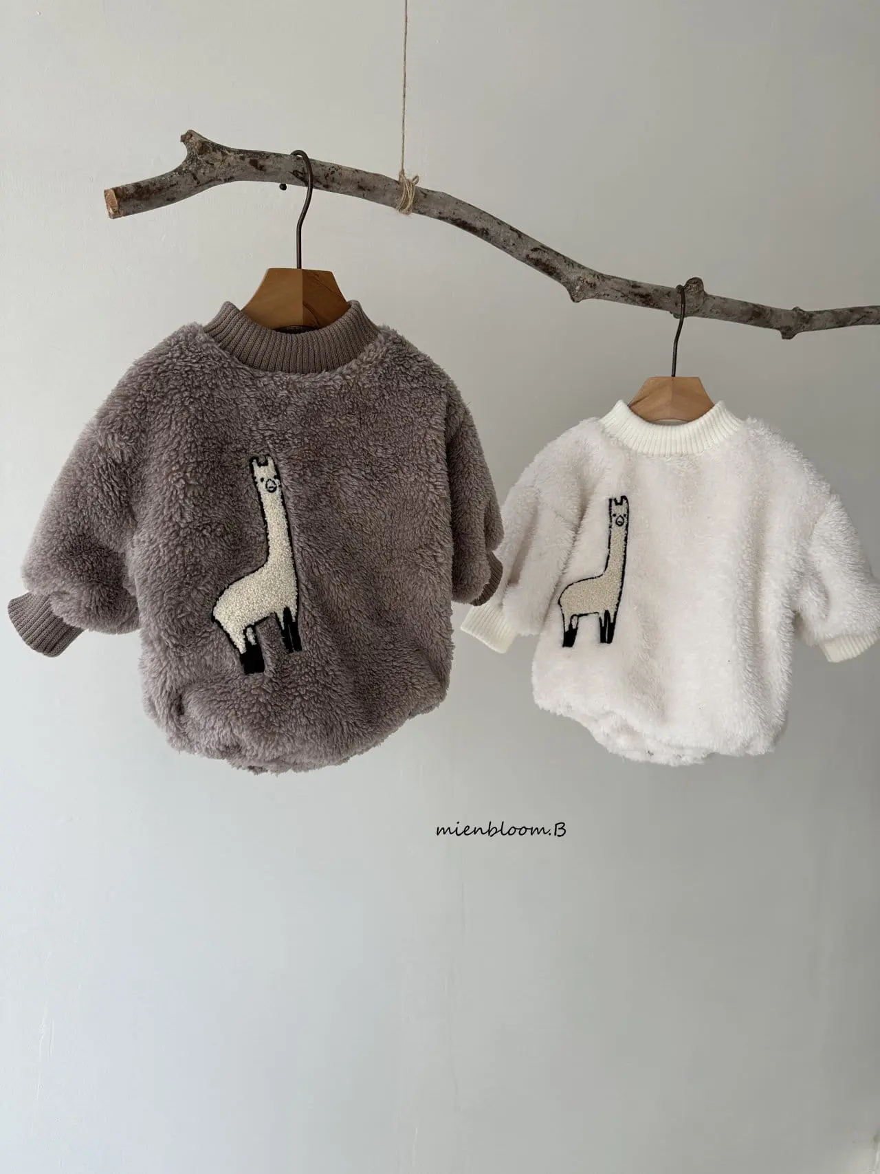 Mienbloom B - Korean Baby Fashion - #babyfashion - Lama Bboggle Body Suit - 3