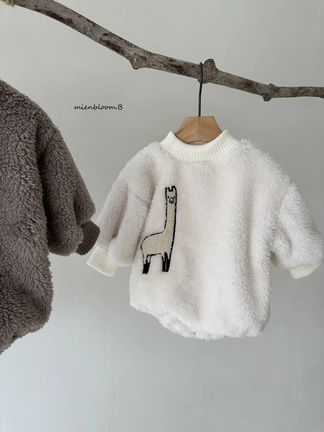 Mienbloom B - Korean Baby Fashion - #babyfashion - Lama Bboggle Body Suit - 4