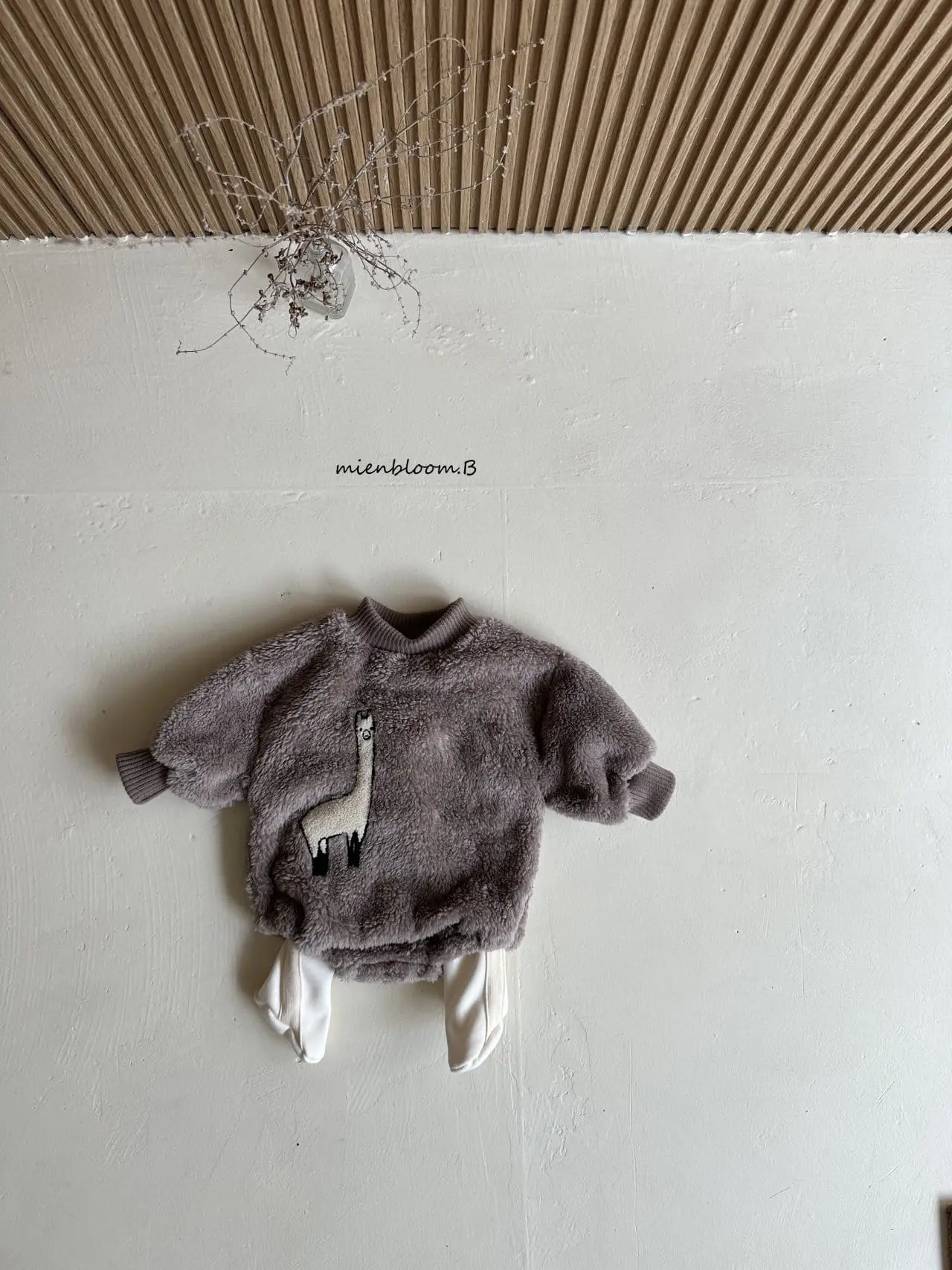 Mienbloom B - Korean Baby Fashion - #babyootd - Lama Bboggle Body Suit - 8