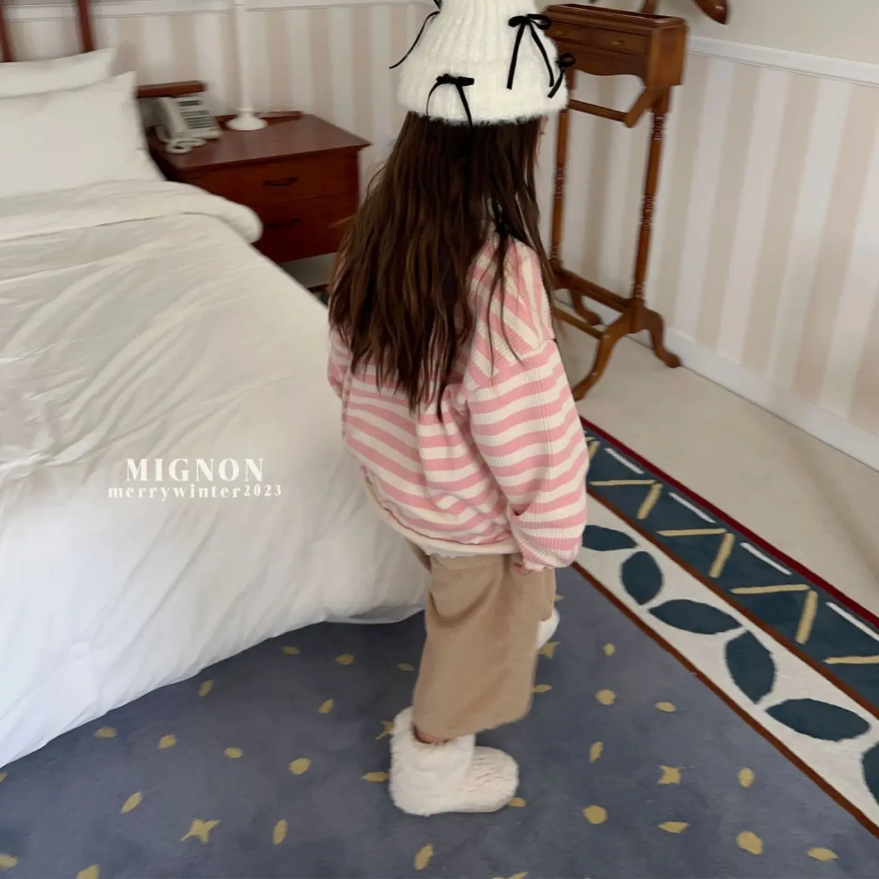 Mignon - Korean Children Fashion - #childofig - Rib Lala Sweatshirt - 8