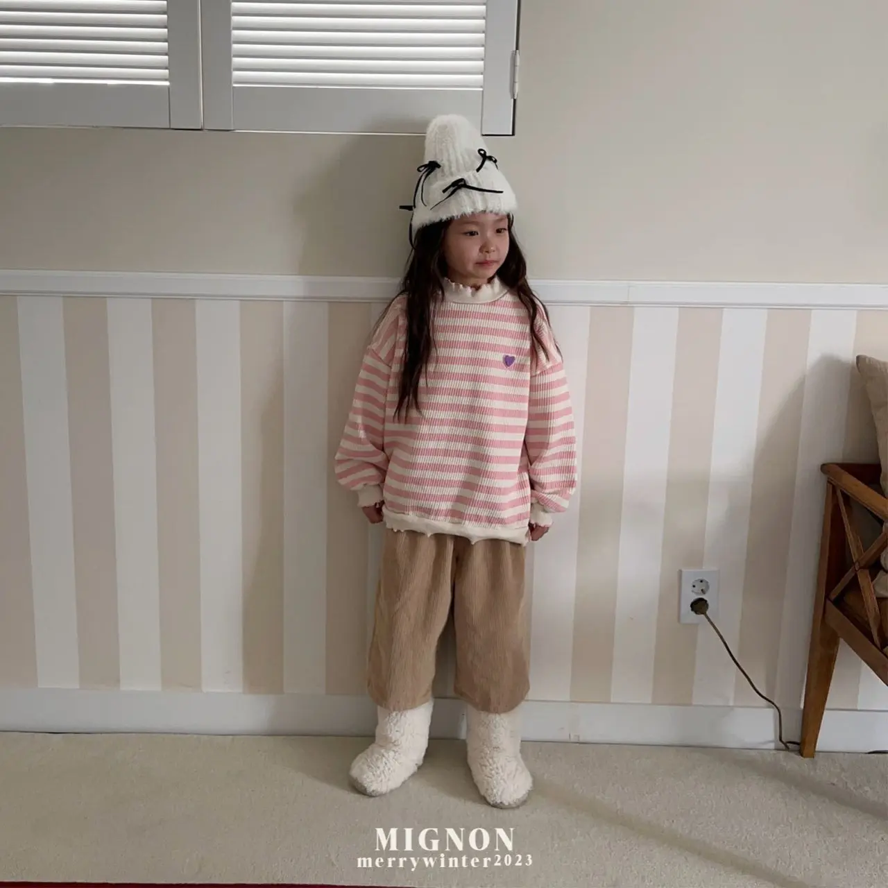 Mignon - Korean Children Fashion - #childofig - Rib Lala Sweatshirt - 9