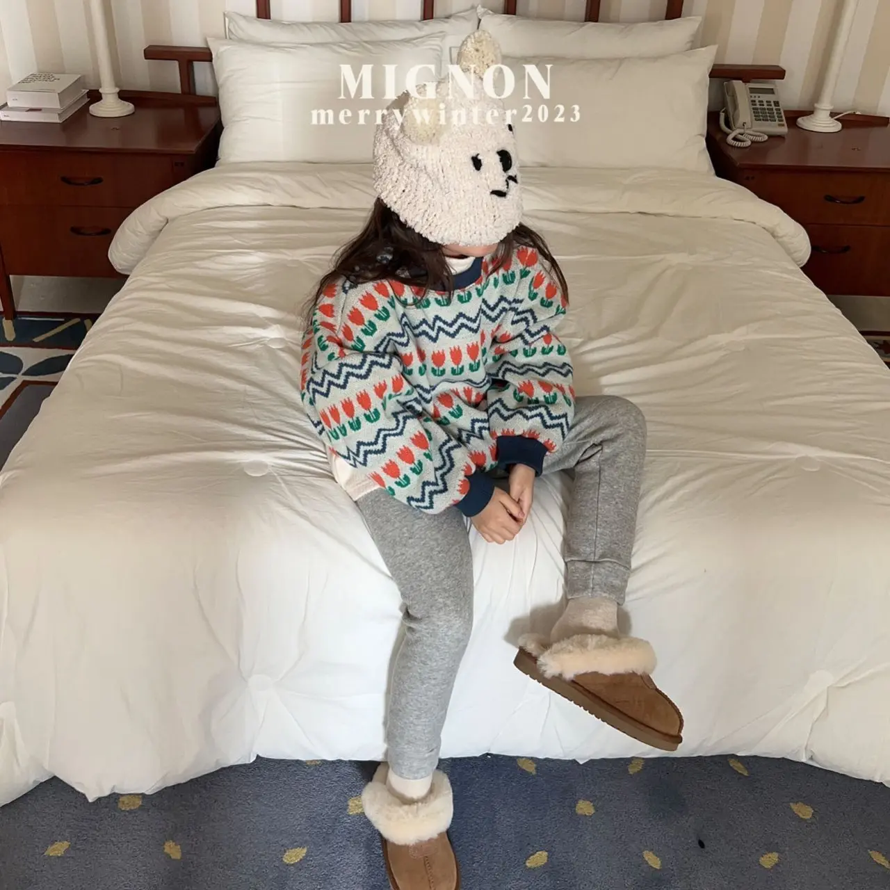 Mignon - Korean Children Fashion - #discoveringself - St Knit Pullover - 3