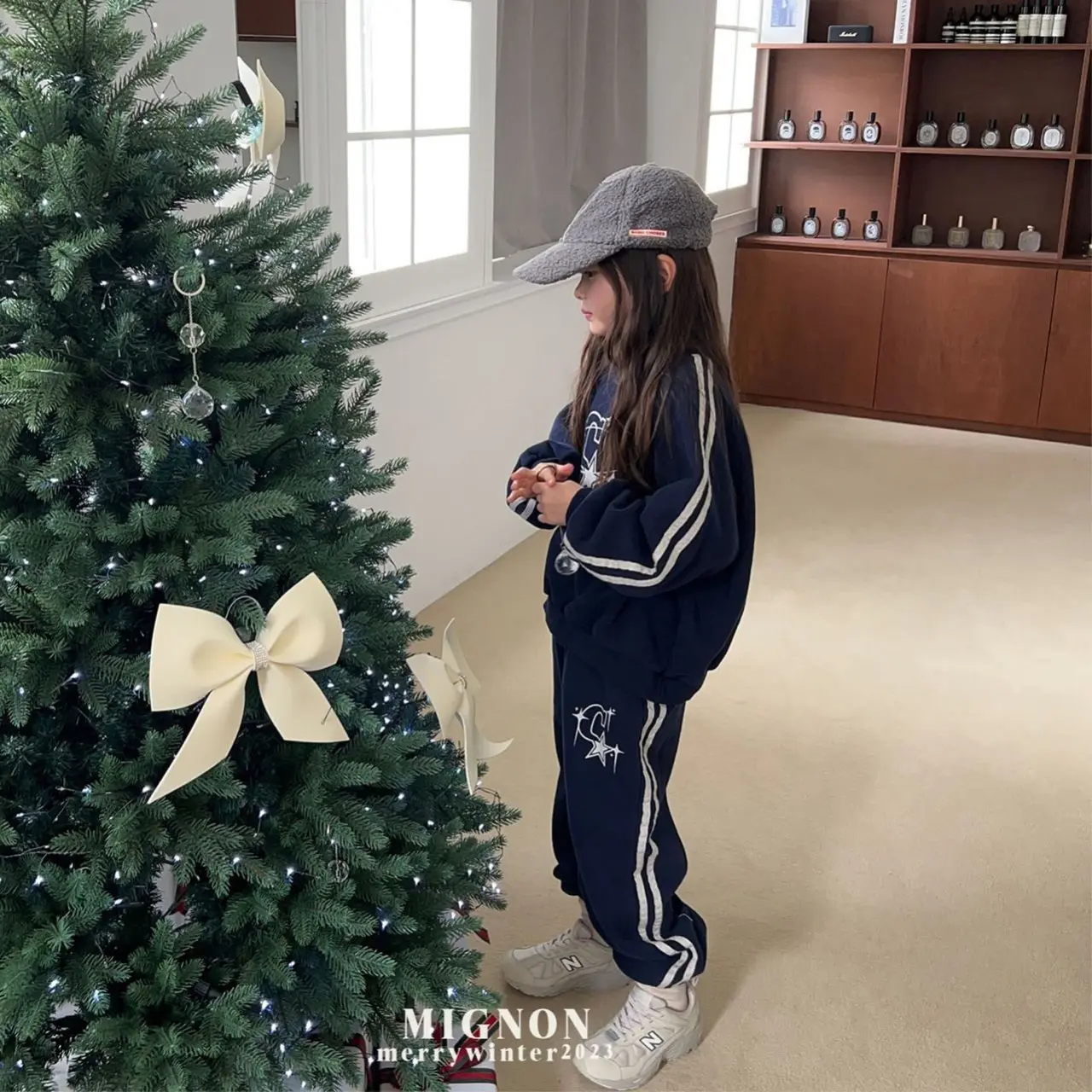 Mignon - Korean Children Fashion - #kidsshorts - Star Top Bottom Set - 8