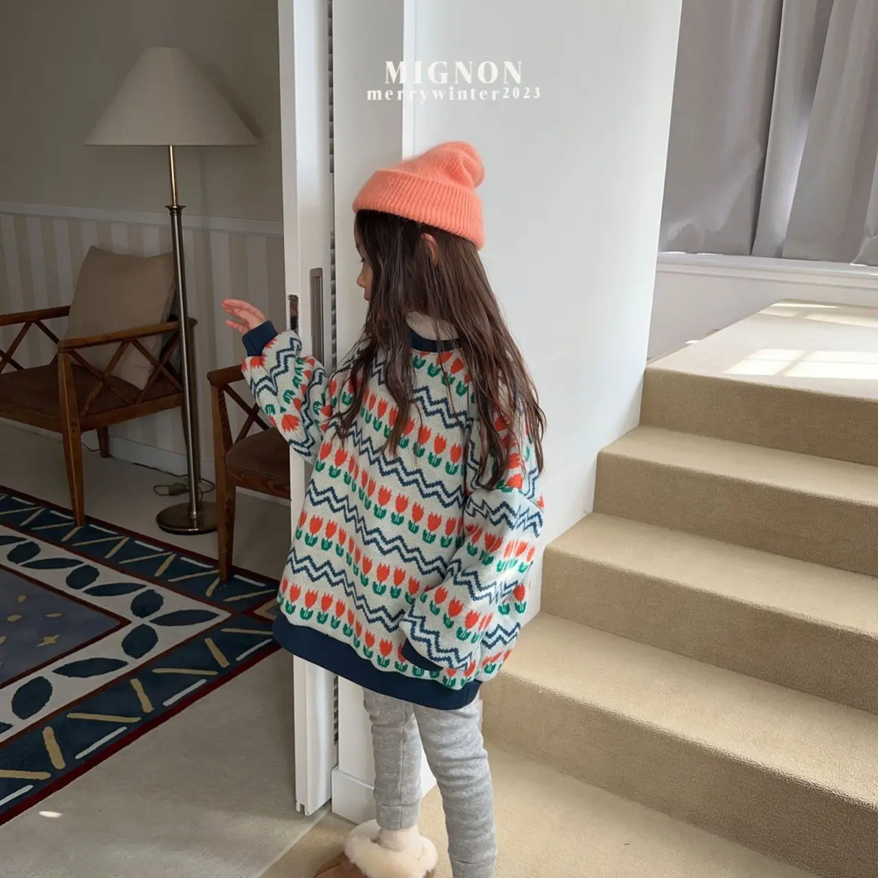 Mignon - Korean Children Fashion - #kidzfashiontrend - St Knit Pullover - 7