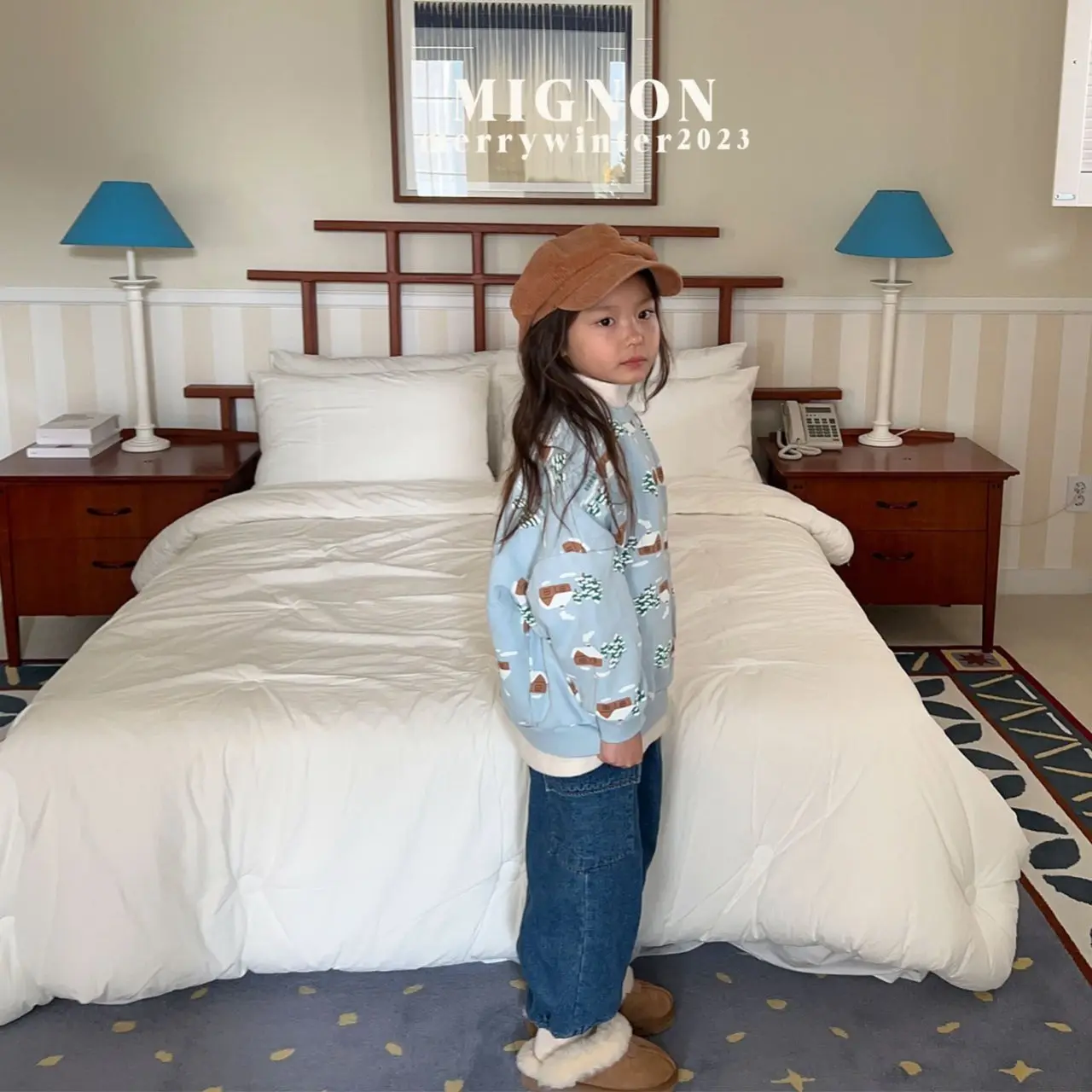 Mignon - Korean Children Fashion - #prettylittlegirls - Snow Sweatshirt - 10