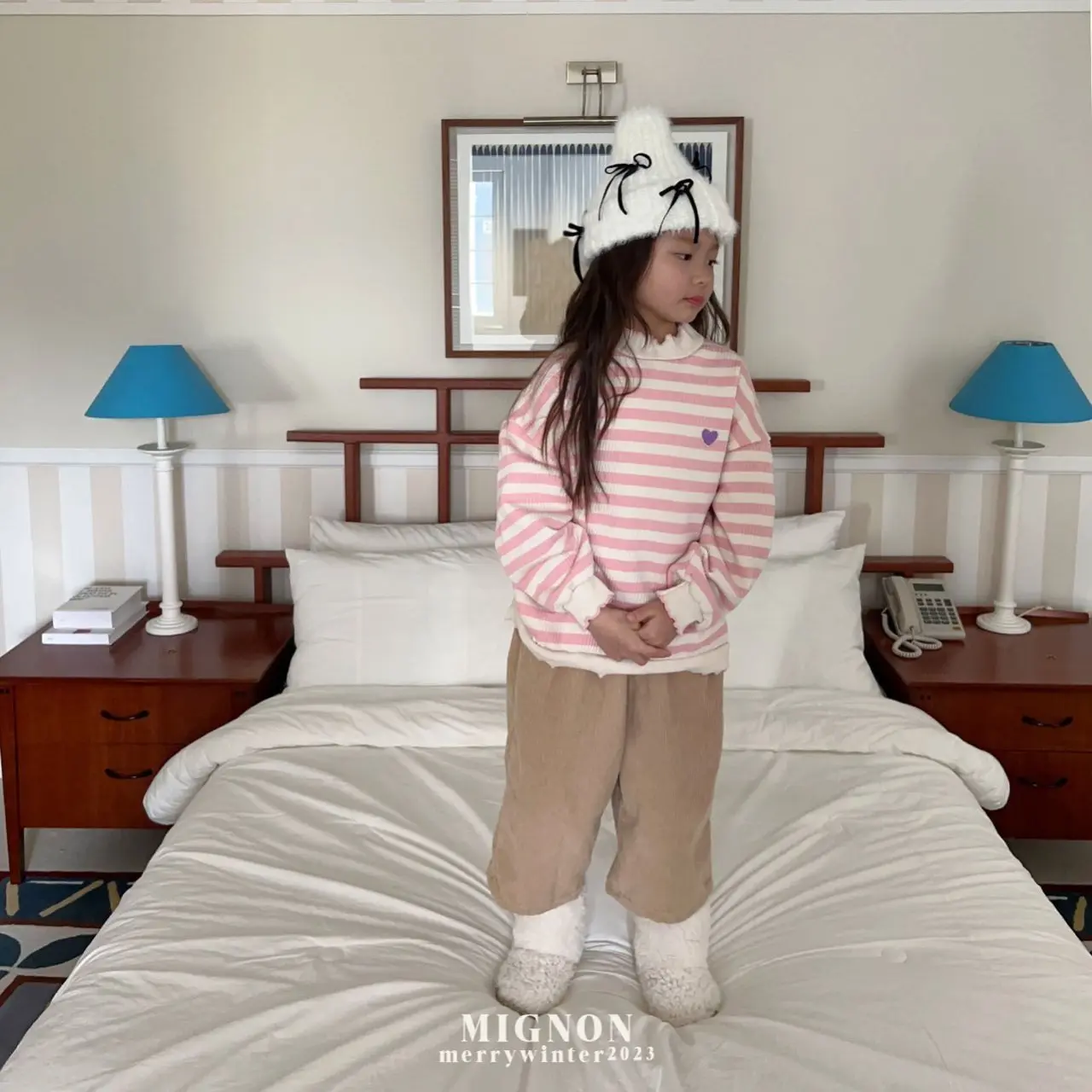 Mignon - Korean Children Fashion - #prettylittlegirls - Rib Lala Sweatshirt - 7