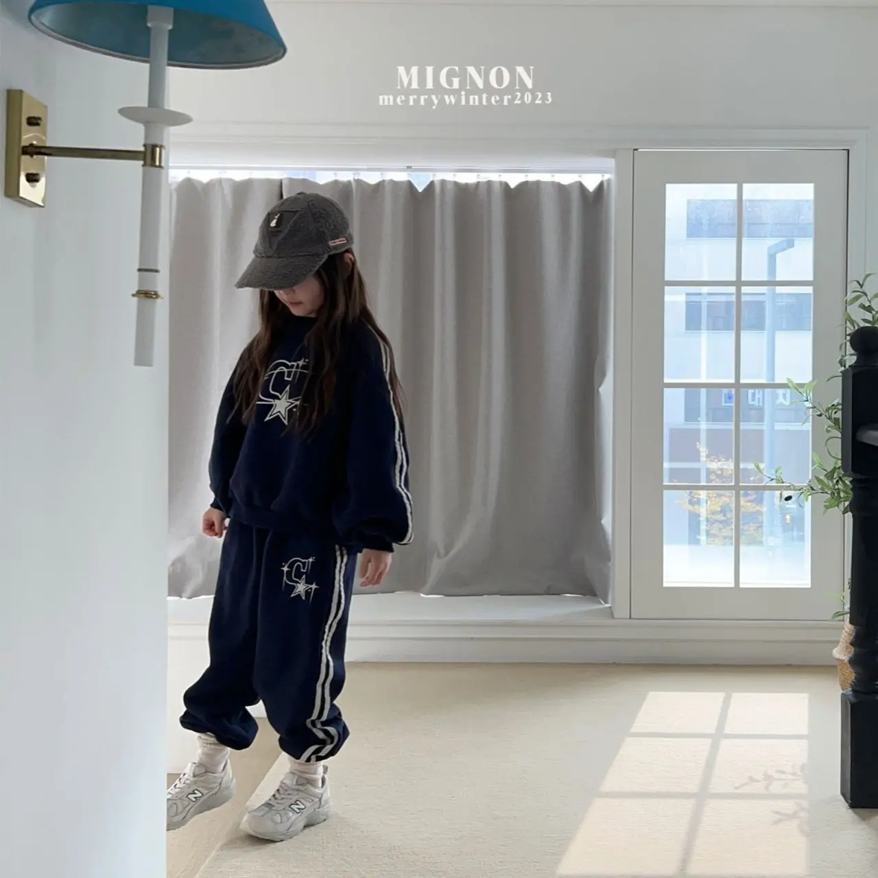 Mignon - Korean Children Fashion - #stylishchildhood - Star Top Bottom Set - 2