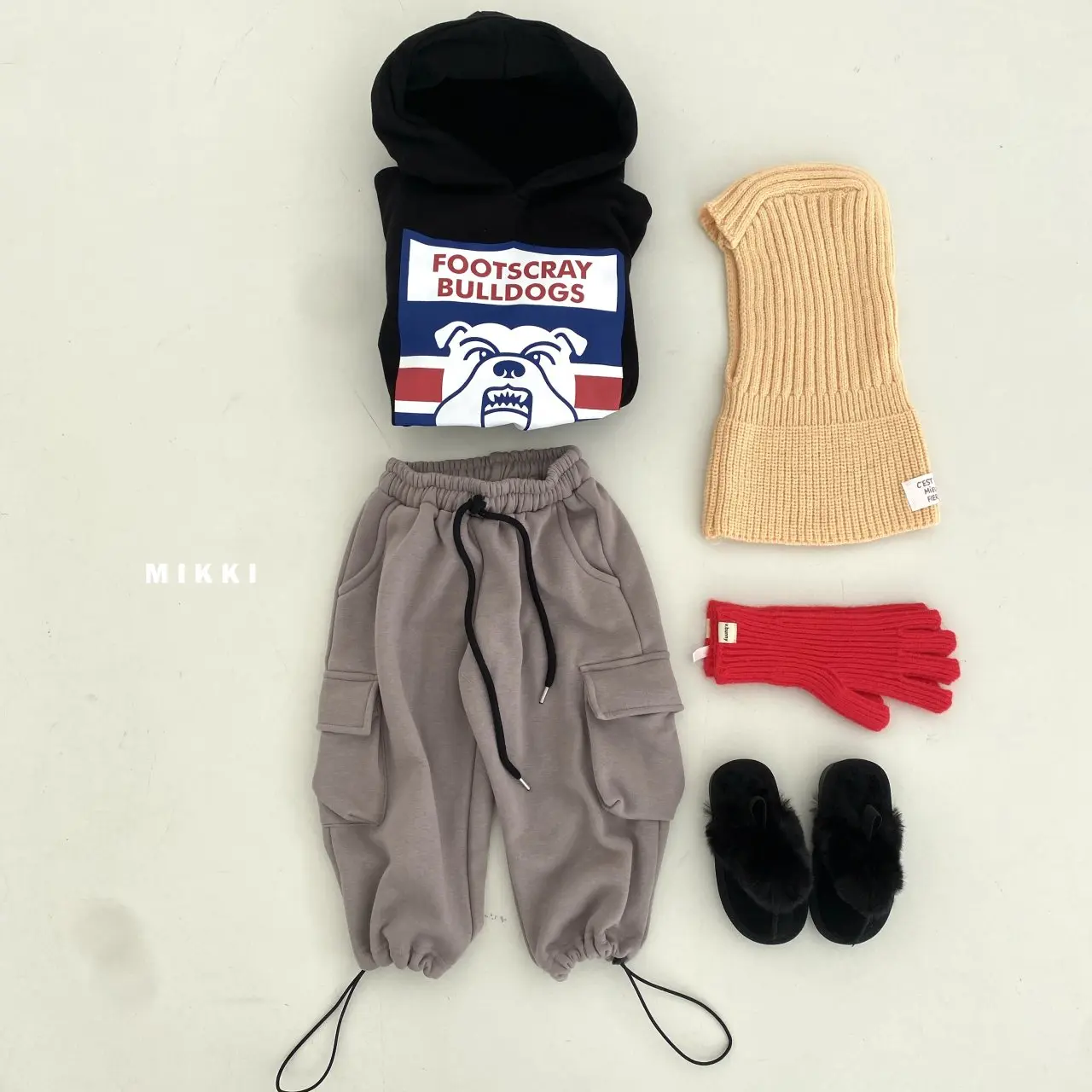 Mikki - Korean Children Fashion - #childofig - String Pants - 8