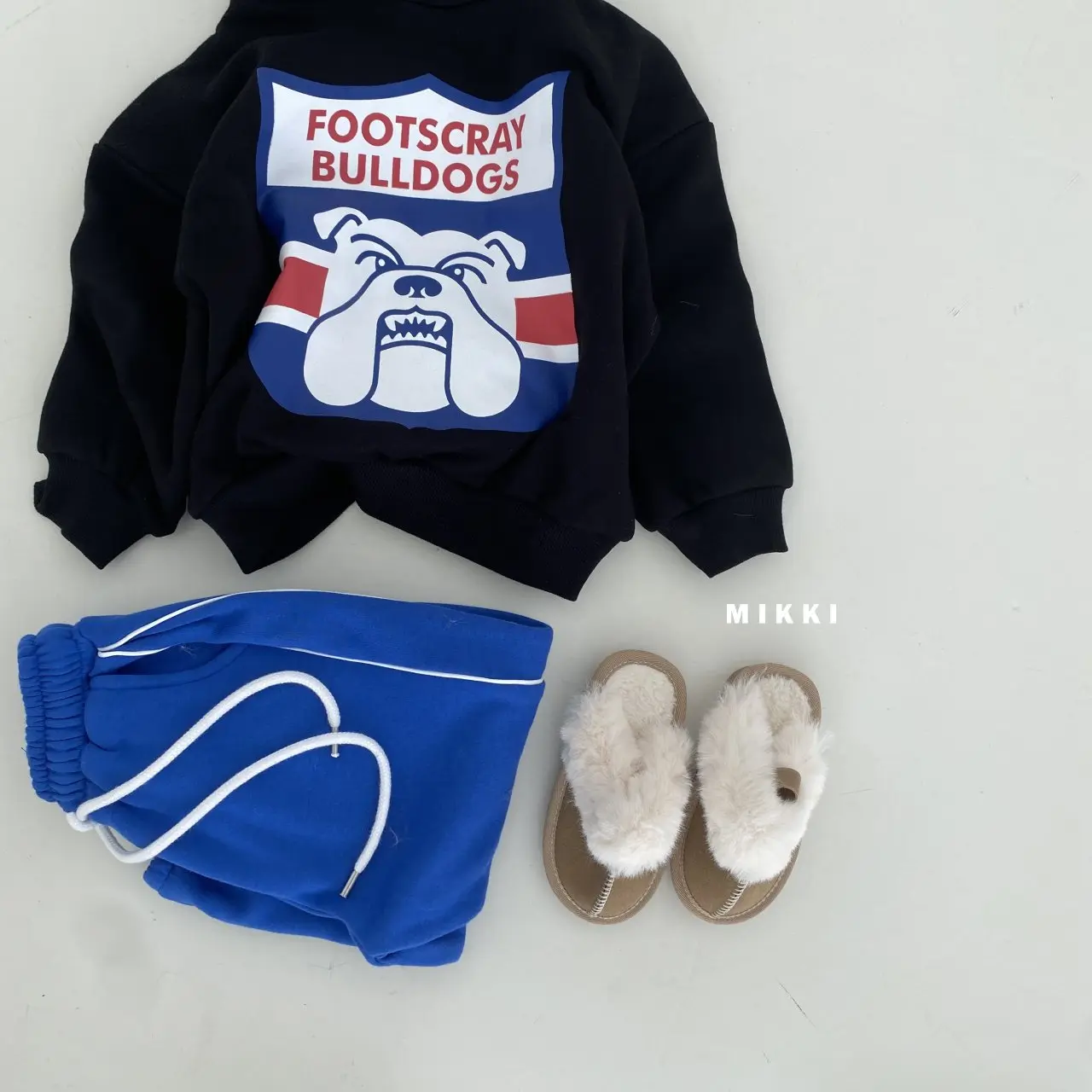 Mikki - Korean Children Fashion - #childofig - Bulldog Hoody Tee - 5