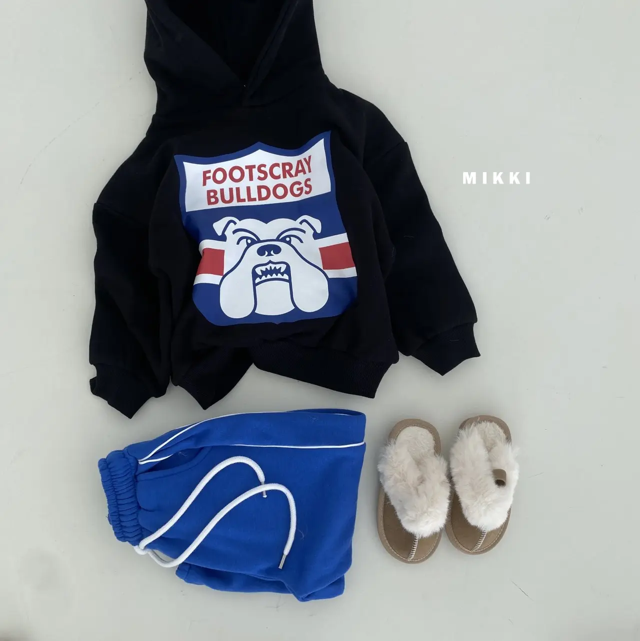 Mikki - Korean Children Fashion - #childrensboutique - Bulldog Hoody Tee - 6