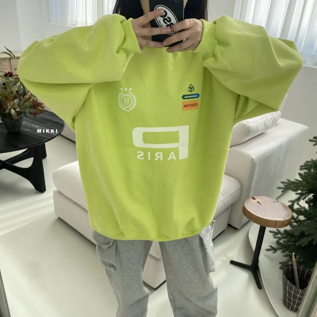 Mikki - Korean Children Fashion - #designkidswear - Paris Uniform Sweatshirt Mom - 11