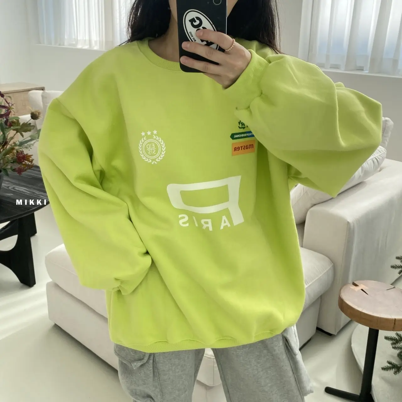 Mikki - Korean Children Fashion - #discoveringself - Paris Uniform Sweatshirt Mom - 12
