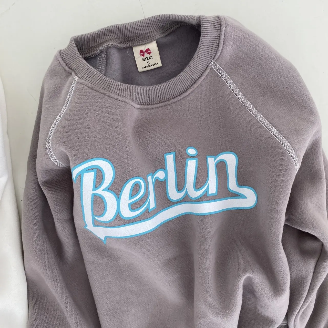 Mikki - Korean Children Fashion - #kidsshorts - Berlin Sweatshirt - 11
