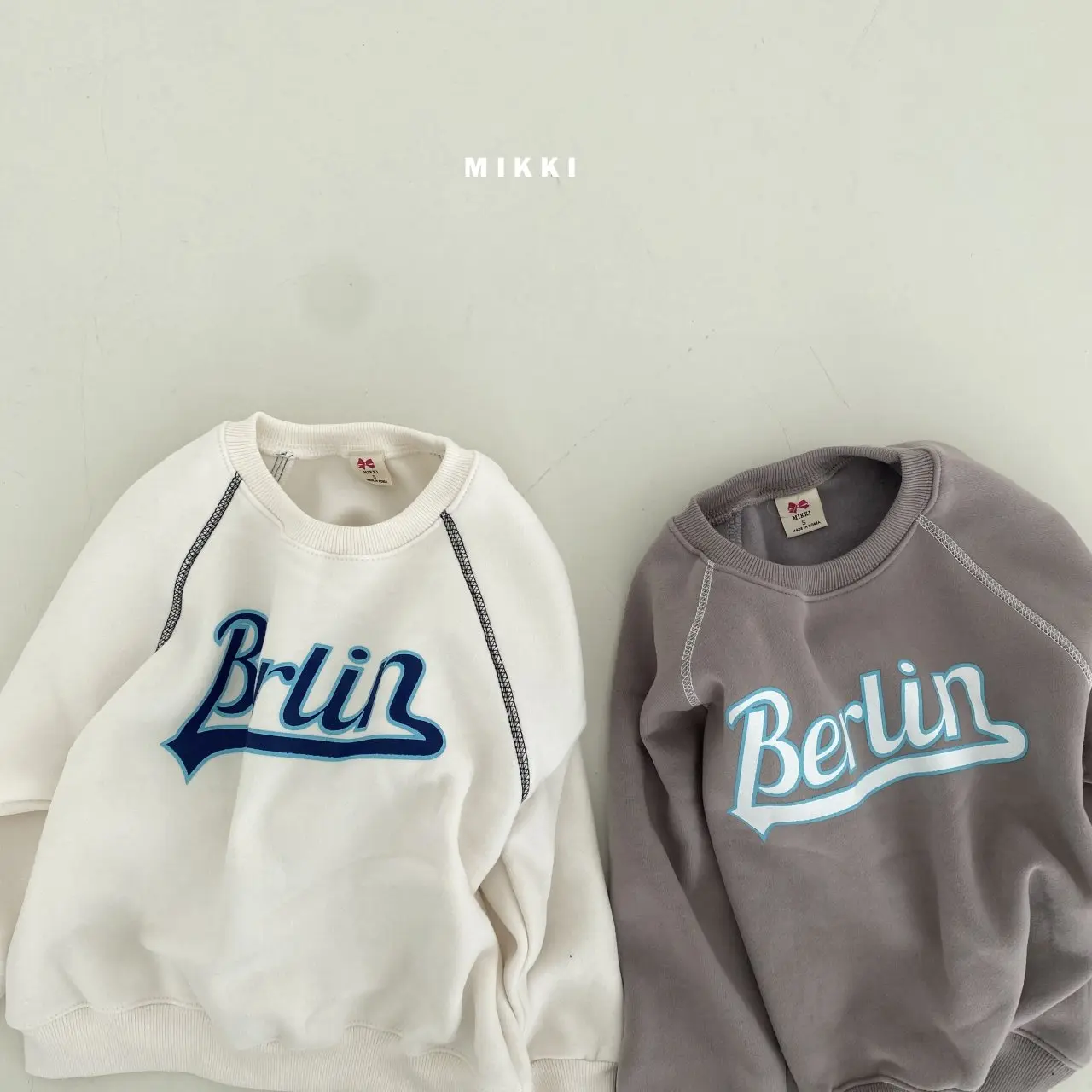 Mikki - Korean Children Fashion - #minifashionista - Berlin Sweatshirt - 3