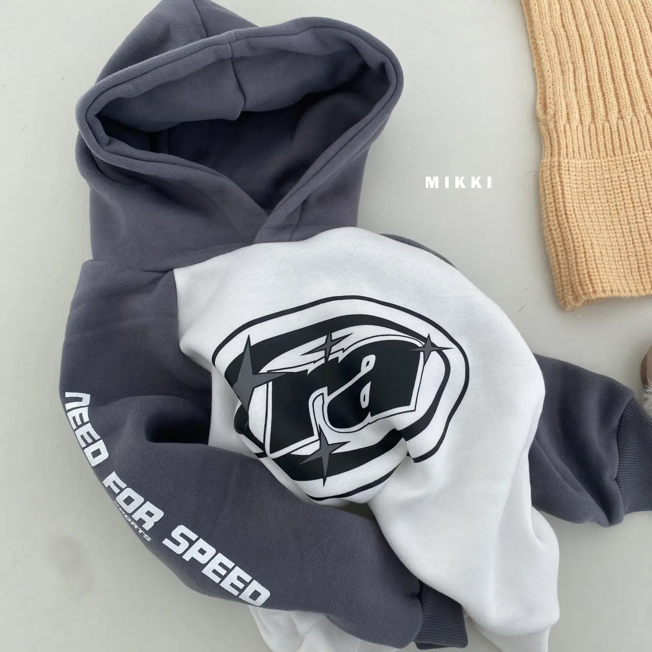 Mikki - Korean Children Fashion - #prettylittlegirls - Lana Hoody Tee - 5