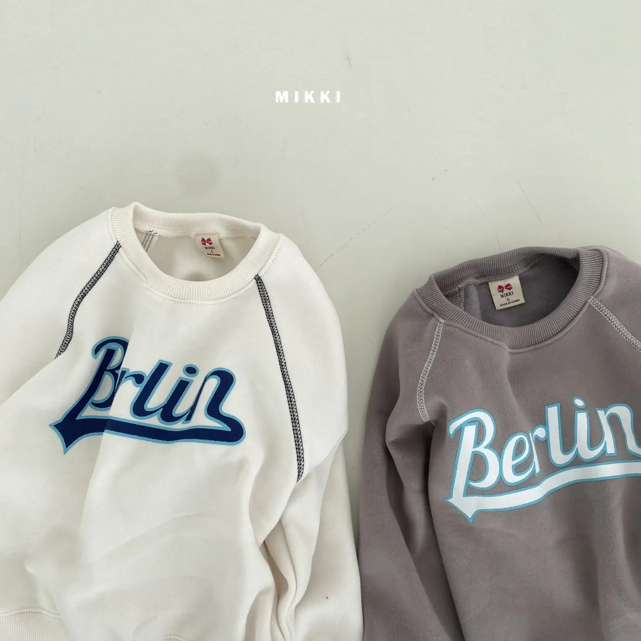 Mikki - Korean Children Fashion - #minifashionista - Berlin Sweatshirt - 4
