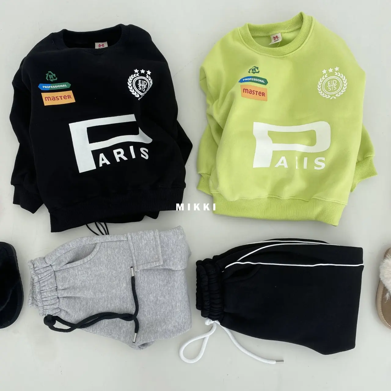 Mikki - Korean Children Fashion - #prettylittlegirls - Paris Uniform Sweatshirt - 6