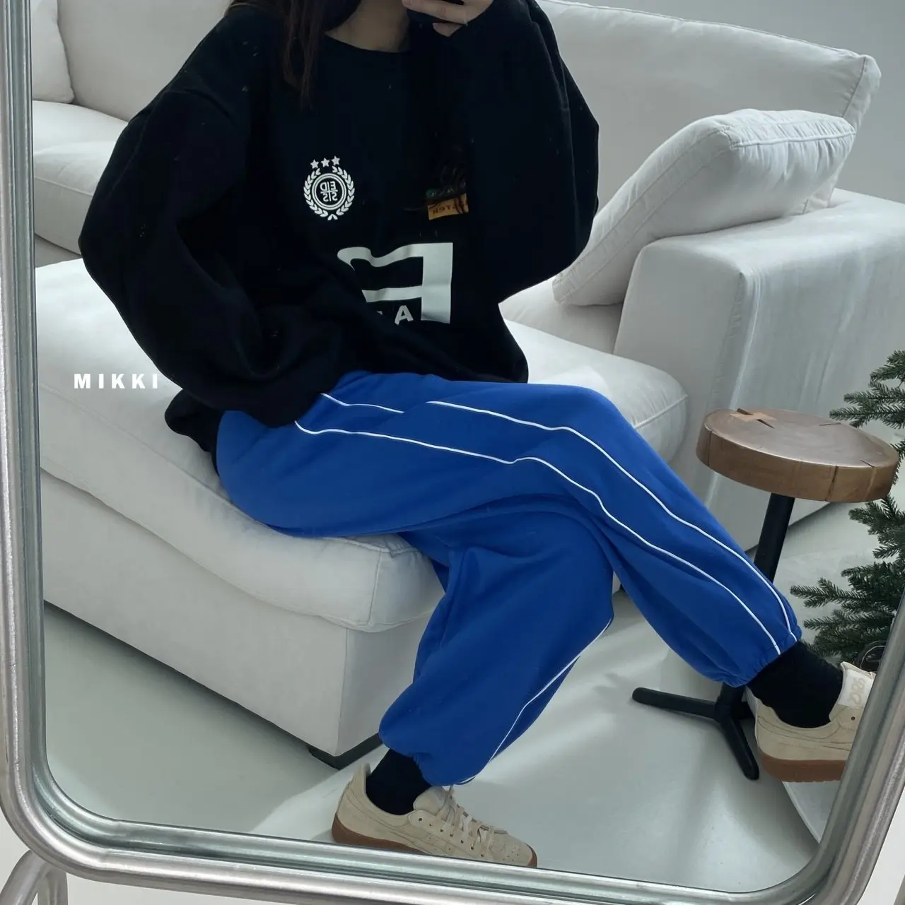 Mikki - Korean Children Fashion - #toddlerclothing - Paris Uniform Sweatshirt Mom - 7
