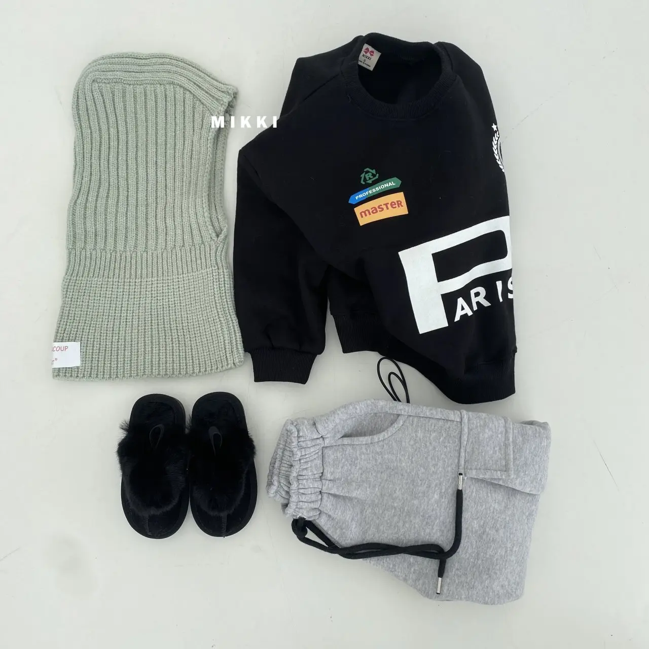 Mikki - Korean Children Fashion - #toddlerclothing - Paris Uniform Sweatshirt - 8