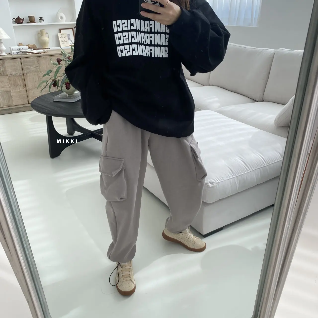 Mikki - Korean Women Fashion - #momslook - Sanfran Sweatshirt Mom - 7