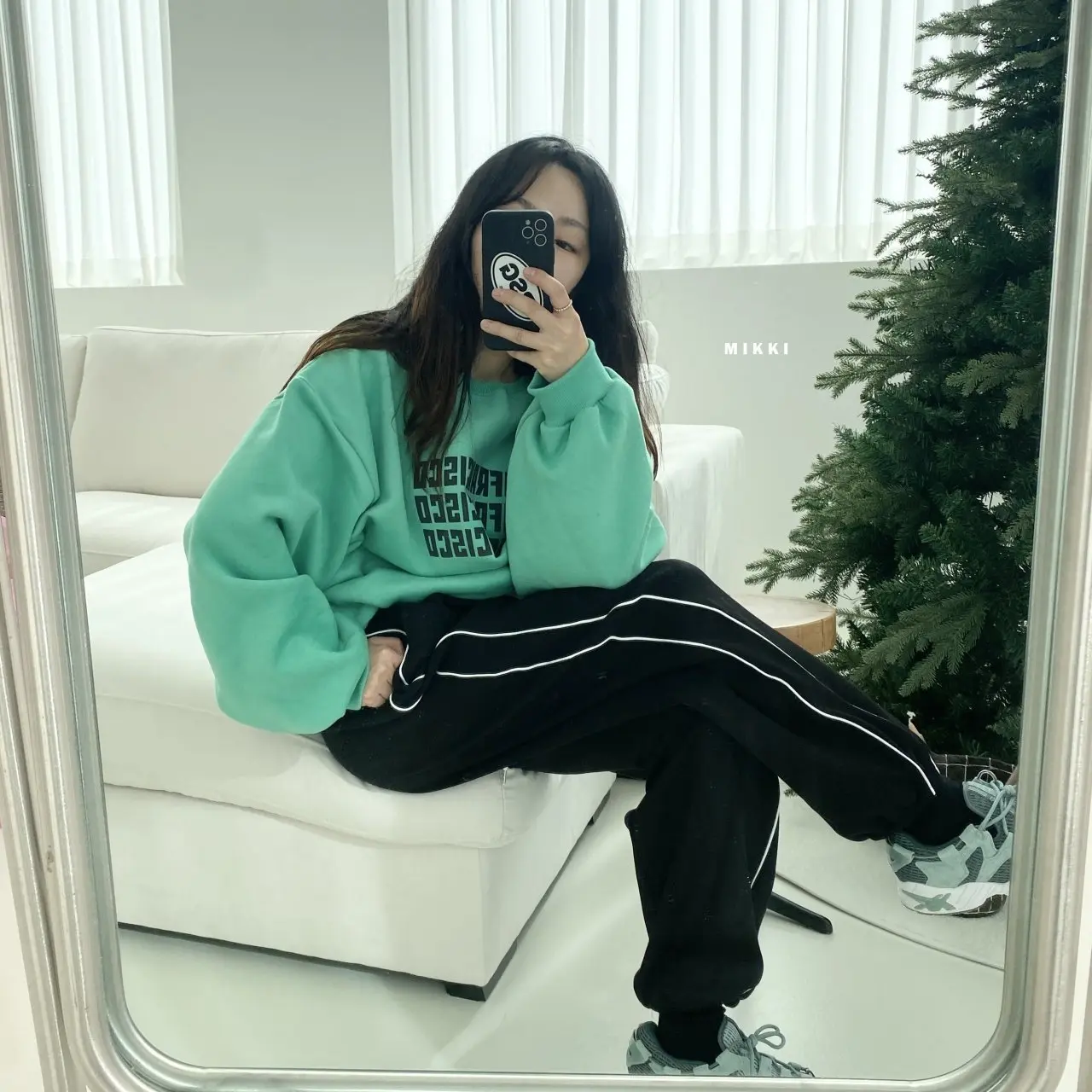 Mikki - Korean Women Fashion - #pursuepretty - Sanfran Sweatshirt Mom