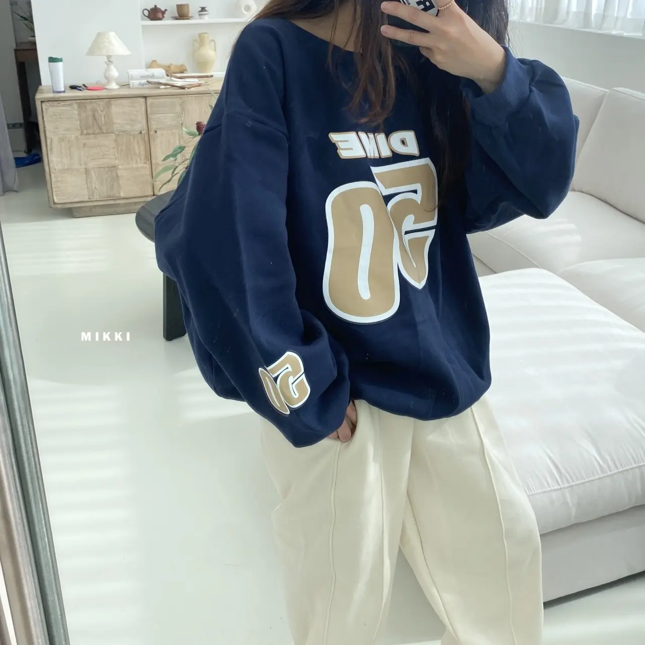 Mikki - Korean Women Fashion - #restrostyle - Good Quil Pants Mom - 6