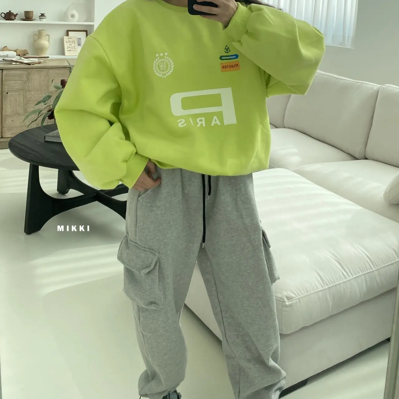 Mikki - Korean Women Fashion - #shopsmall - String Pants Mom - 6