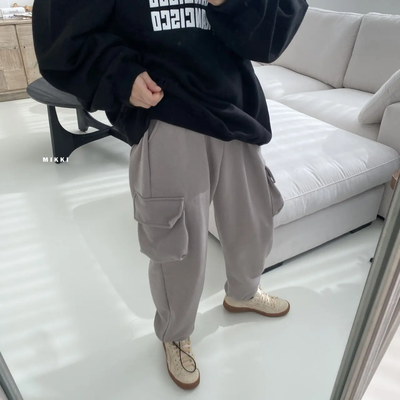 Mikki - Korean Women Fashion - #thatsdarling - Sanfran Sweatshirt Mom - 5