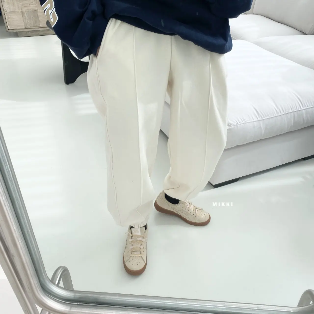 Mikki - Korean Women Fashion - #vintageinspired - Good Quil Pants Mom - 3